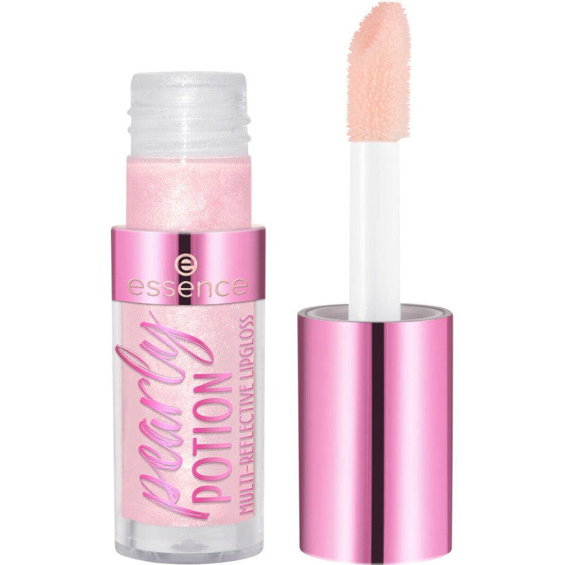 ESSENCE LUCIDALABBRA PEARLY POTION MULTI-REFLECTIVE LIPGLOSS 01 GOLDEN PEACH