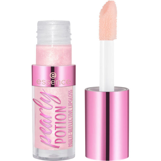 ESSENCE LUCIDALABBRA PEARLY POTION MULTI-REFLECTIVE LIPGLOSS 01 GOLDEN PEACH