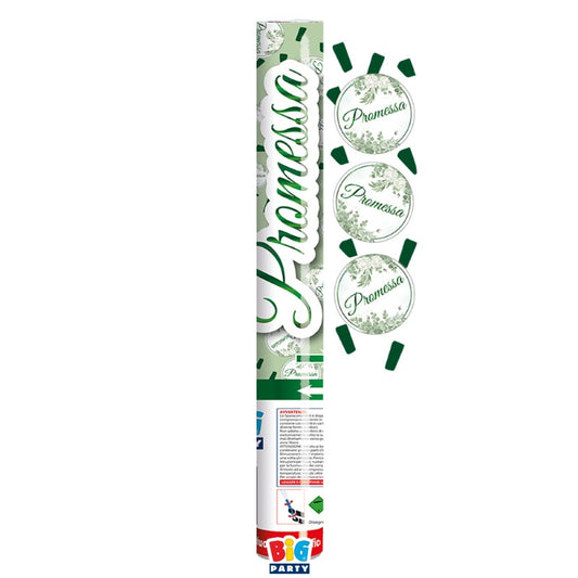 BIG PARTY POPPER 30CM PROMESSA EUCALIPTO