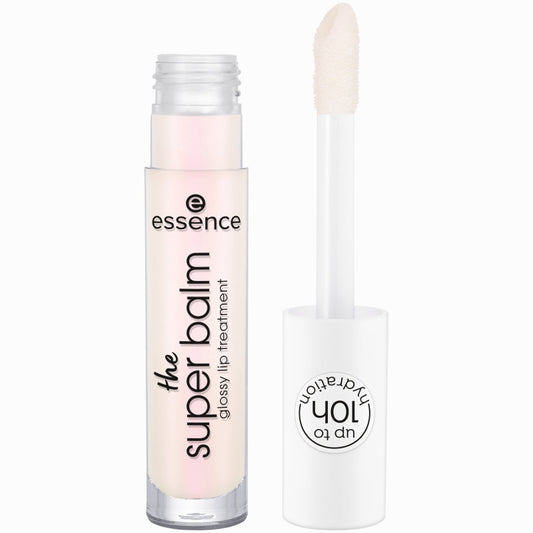 ESSENCE THE SUPER BALM BALSAMO LABBRA LUCIDO GLOSSY LIP TRATMENT 01 BALMAZING!