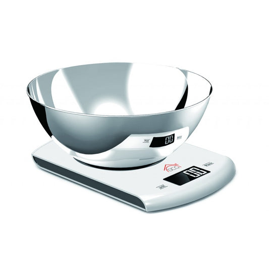 DCG BILANCIA DIGITALE DA CUCINA CON CIOTOLA ACCIAIO INOX