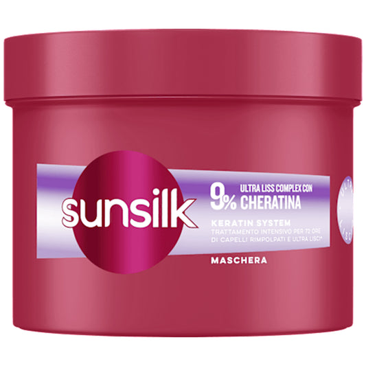SUNSILK MASCHERA 440ML KERATIN SYSTEM 9% ULTRA LISS COMPLEX CON CHERATINA