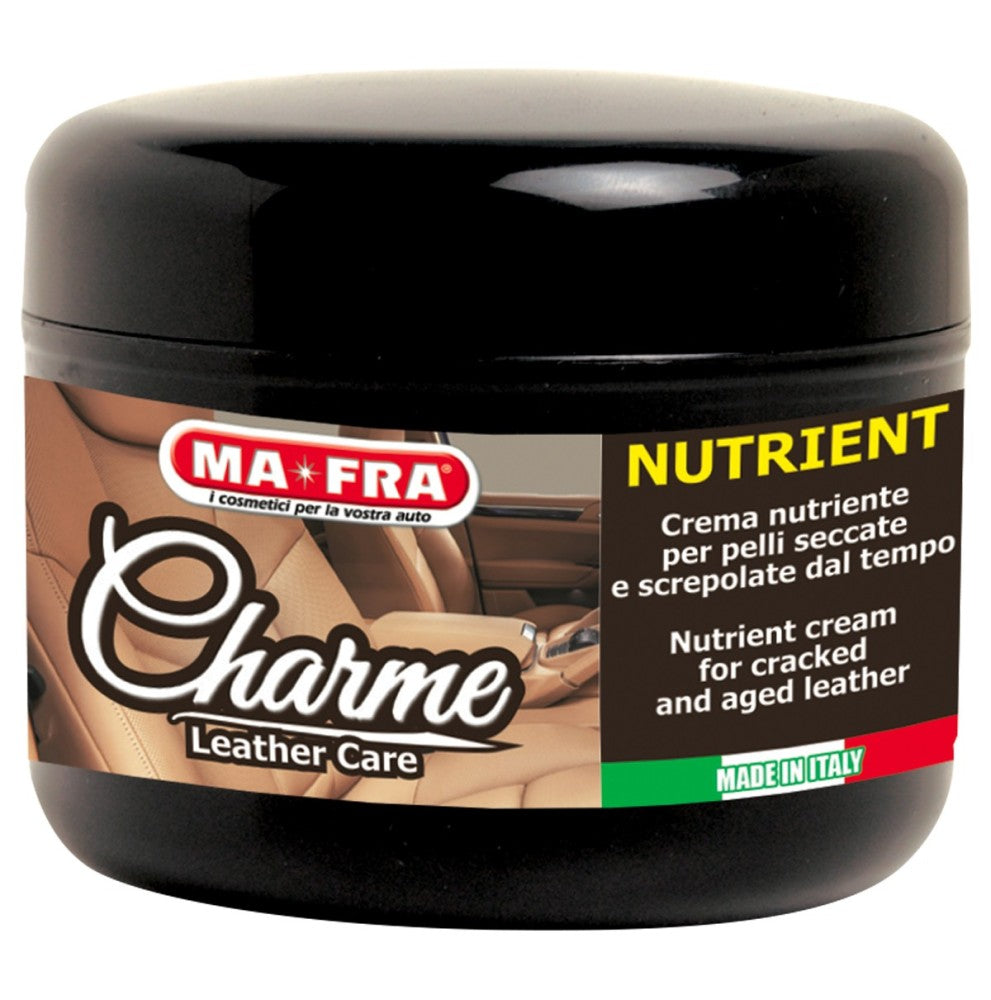 MAFRA CHARME LEATHER CARE NUTRIENT 150ML CREMA NUTRIENTE PER PELLI SECCATE E SCREPOLATE DAL TEMPO