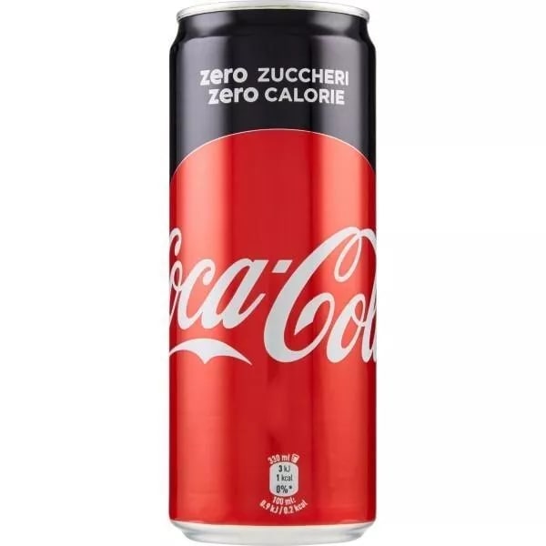 COCA COLA ZERO ZUCCHERI LATTINA 33CL