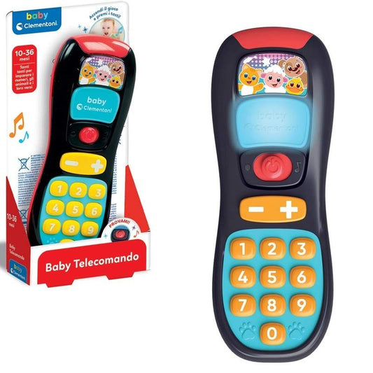 CLEMENTONI BABY TELECOMANDO ELETTRONICO INTERATTIVO 10-36 MESI