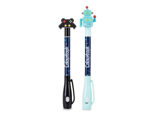 COLOURBOOK SECRET PEN ROBOT LUCE UV