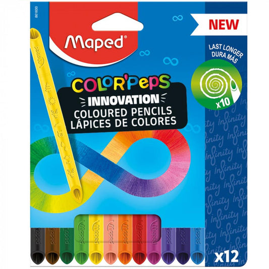 MAPED COLOR'PEPS INFINITY PASTELLI 12PZ
