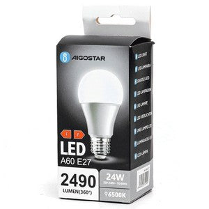 AIGOSTAR LED GOCCIA E27 24W 6500K 2490 LUMEN