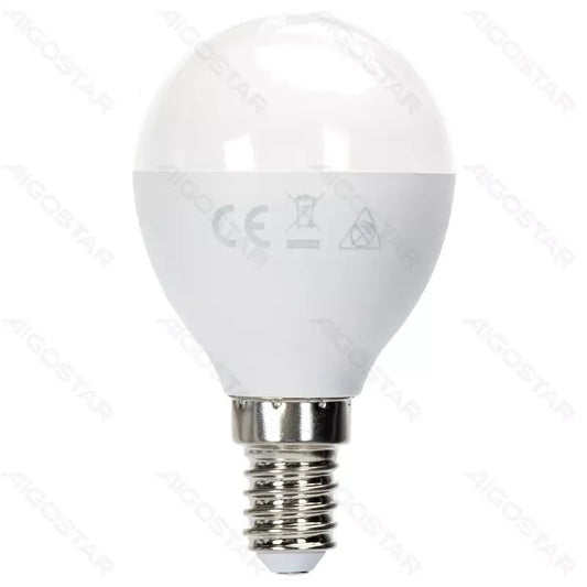AIGOSTAR LED SFERA E14 10W=935 LUMEN 3000K