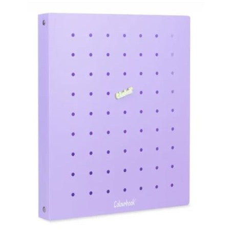 COLOURBOOK CARTELLA 4 ANELLI PIN IT PPL D.30 COLORI ASSORTITI