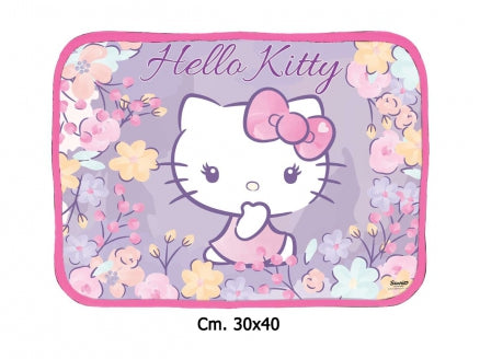 REAL TRADE TOVAGLIETTA RIPIEGABILE IMPERMIABILE CM.30X40 HELLO KITTY