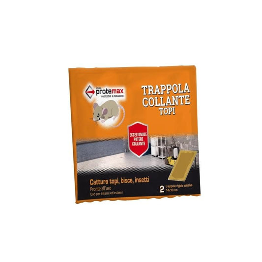 PROTEMAX TRAPPOLA COLLANTE RATTI CM.15X20 2PZ