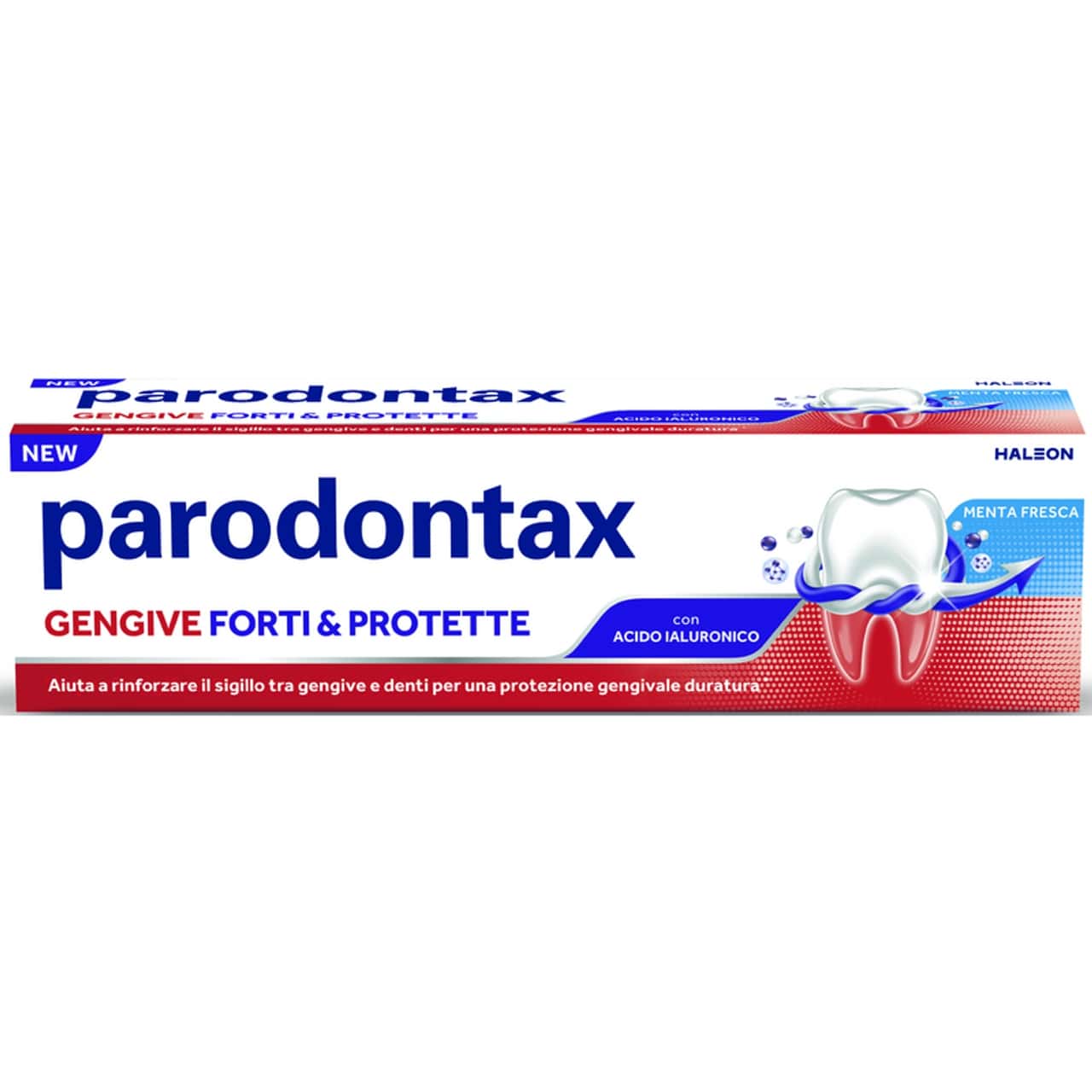 PARODONTAX DENTIFRICIO 75ML GENGIVE FORTI & PROTETTE CON ACIDO IALURONICO MENTA FRESCA