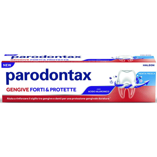 PARODONTAX DENTIFRICIO 75ML GENGIVE FORTI & PROTETTE CON ACIDO IALURONICO MENTA FRESCA