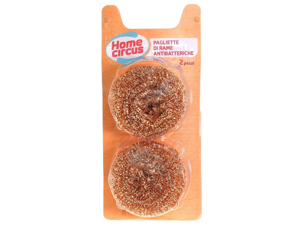 HOME CIRCUS PAGLIETTE DI RAME ANTIBATTERICHE 2PZ