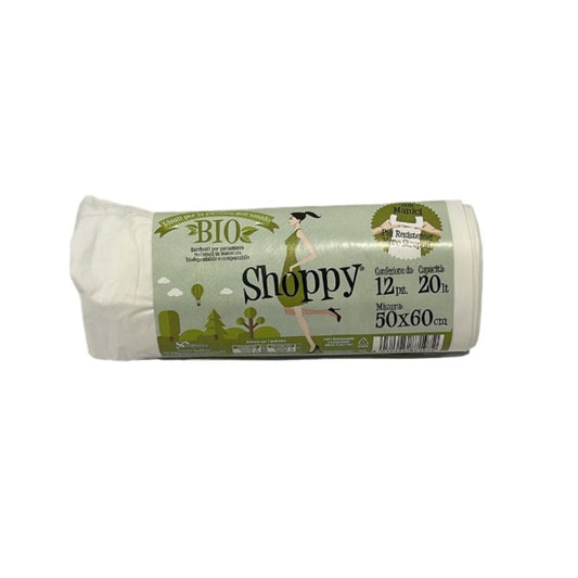 SMP SHOPPY BIO 12PZ 50X60 20 LT CON MANIGLIE