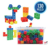 CWR BAULETTO 130PZ CUBETTI MULTI INCASTRI