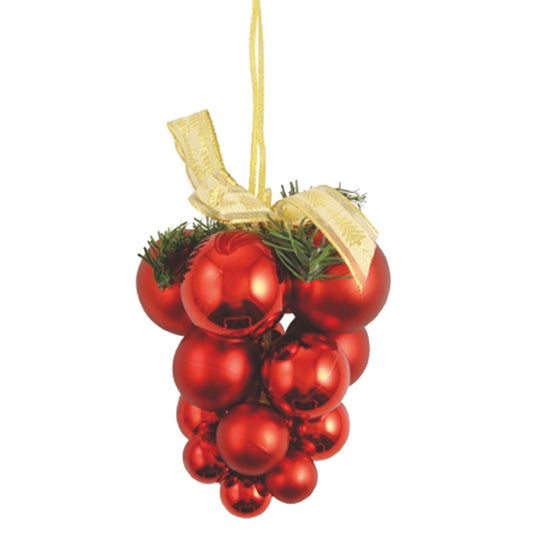 KASAVIVA NATALE GRAPPOLO NATALIZIO ROSSO