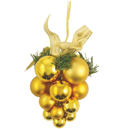 KASAVIVA NATALE GRAPPOLO NATALIZIO ORO