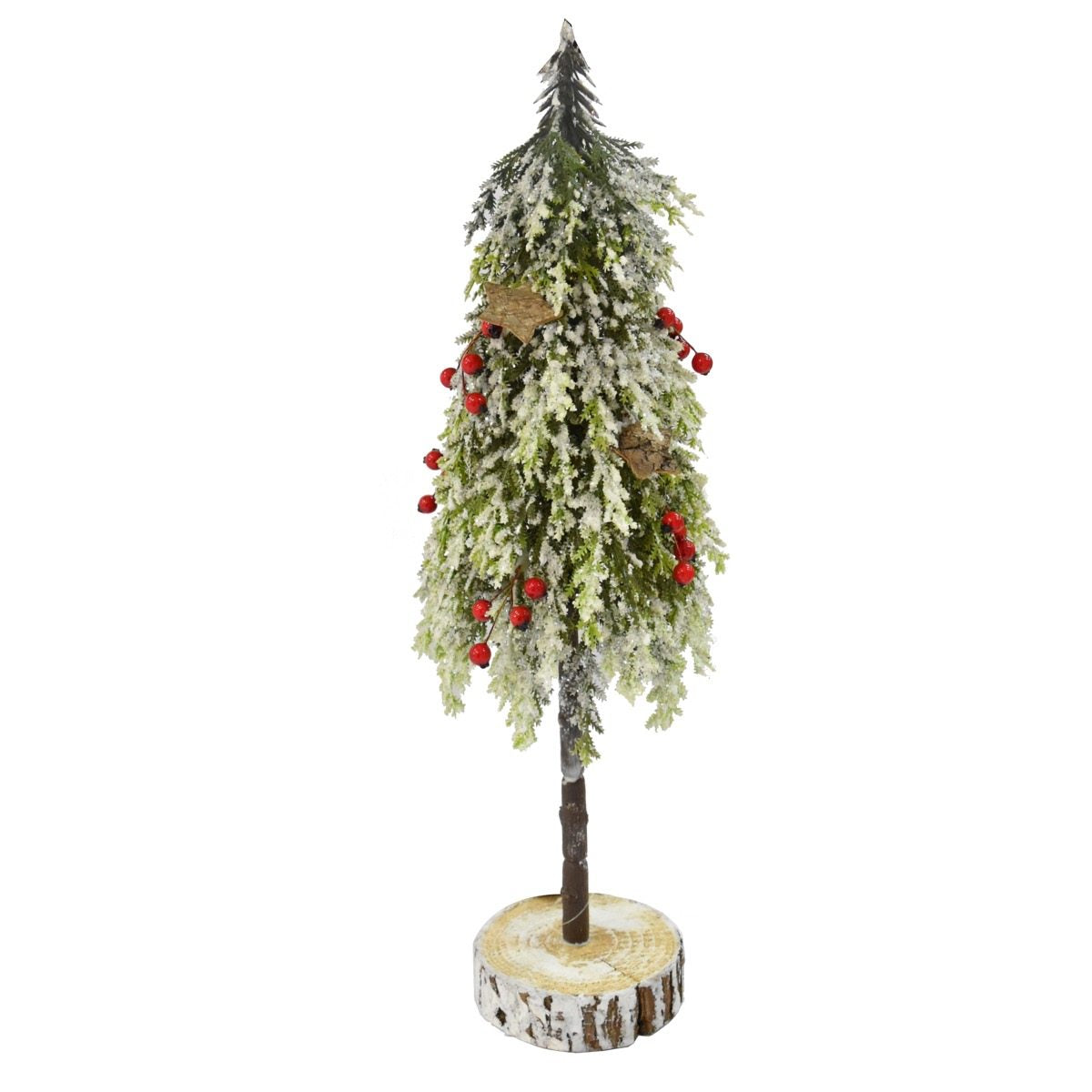 KASAVIVA NATALE ALBERO DA TAVOLO CON STELLE CM.42