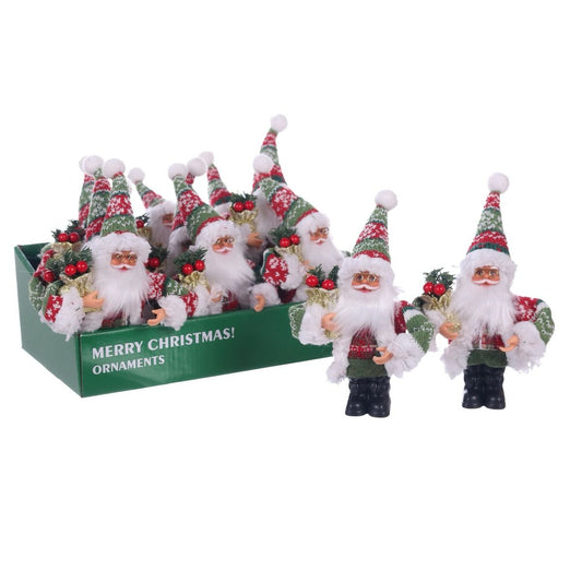 KASAVIVA NATALE BABBO NATALE TARTAN APPENDINO CM.20