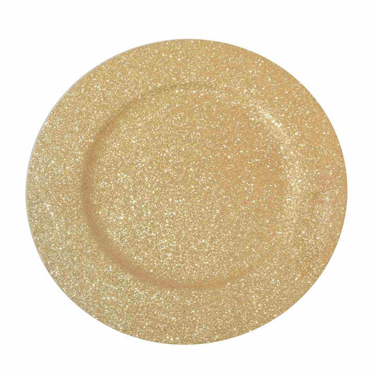 KASAVIVA NATALE SOTTOPIATTO POINTED GOLD CM.33