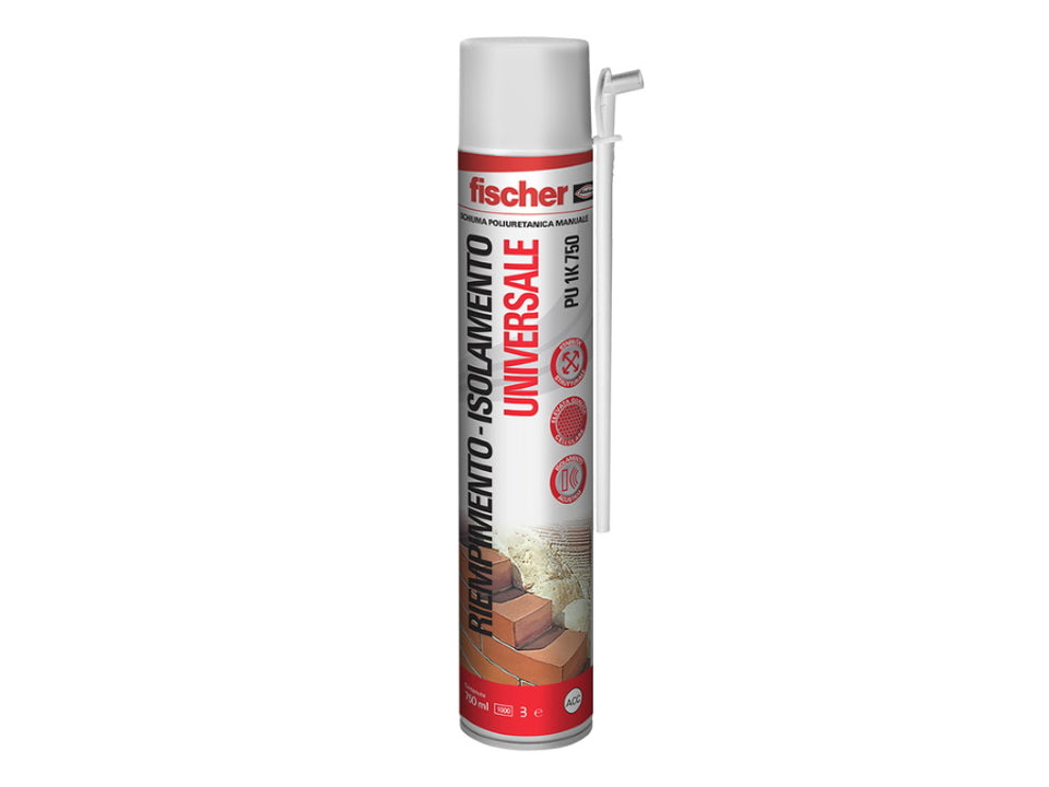 FISCHER SCHIUMA SPRAY POLIURETANICA UNIVERSALE 750ML