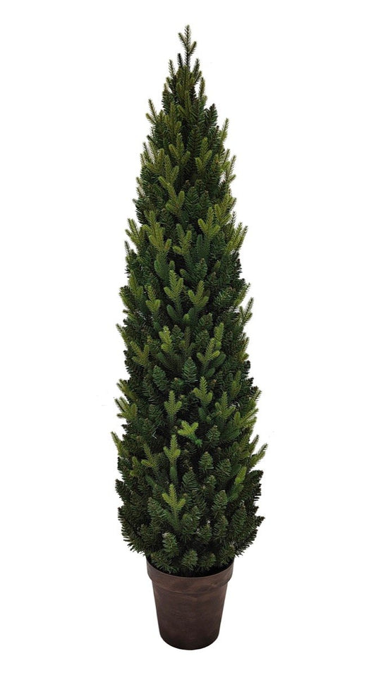 KASAVIVA NATALE ALBERO LIVIGNO CON VASO CM.150 TIPS 1017