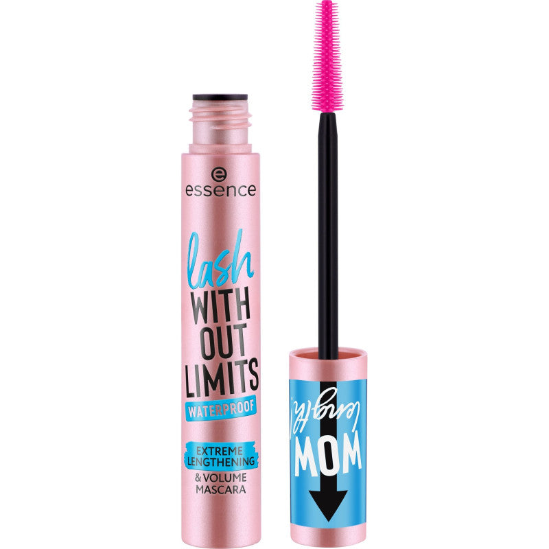 ESSENCE MASCARA LASH WITHOUT LIMITS WATERPROOF 03 BLACK WATERPROOF