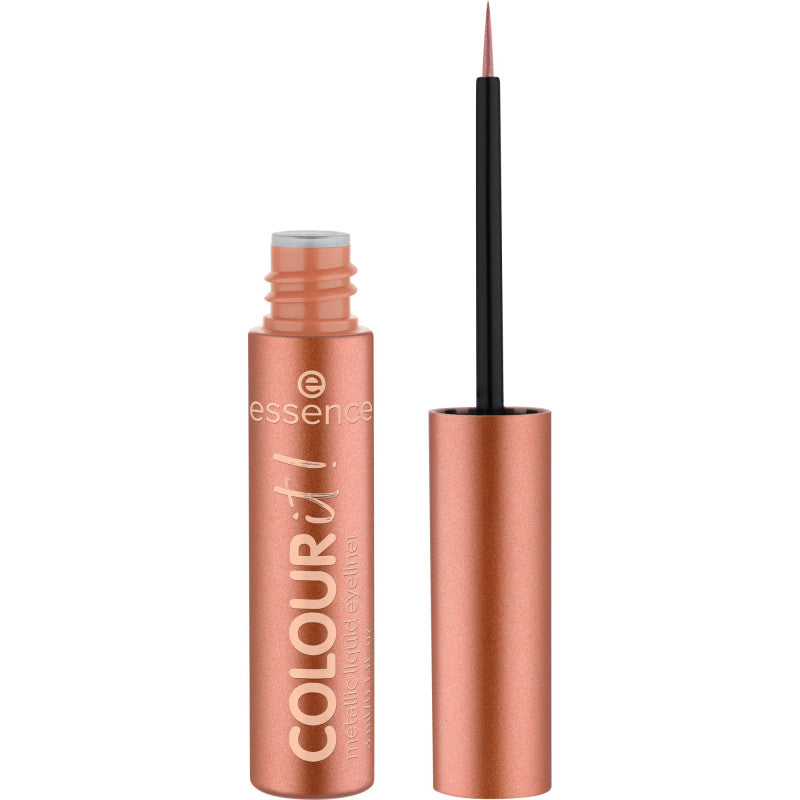 ESSENCE EYELINER LIQUIDO METALLIC COLOUR IT! 01 BURNISHED BRONZE
