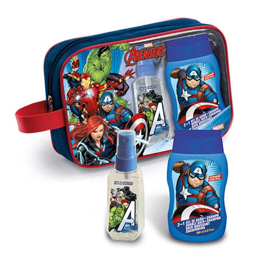 MARVEL AVENGERS CONFEZIONE SHOWER GEL 2000ML+EDT 90ML+BUSTA