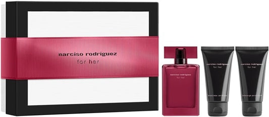 NARCISO RODRIGUEZ FOR HER CONFEZIONE EDP INTENSE 50ML + BODY LOTION 50ML + SHOWER GEL 50ML