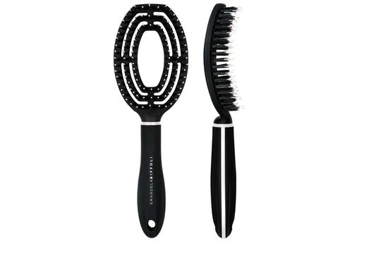 BIFFOLI SPAZZOLA FORATA + SETOLE ERGONOMICA 83616