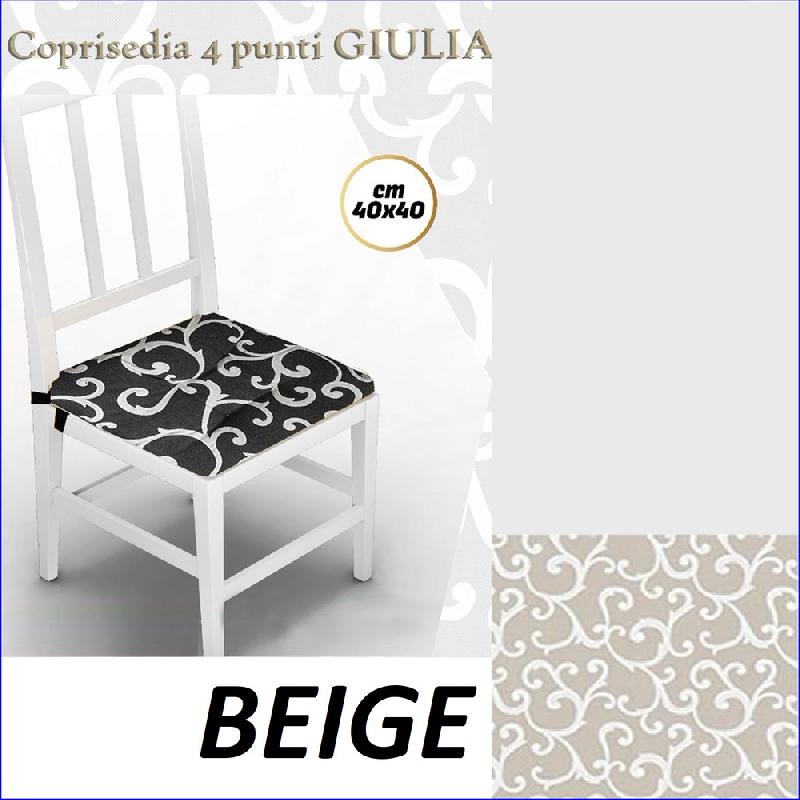 BA GIULIA CUSCINO 4PUNTI CM.40X40 6PZ BEIGE