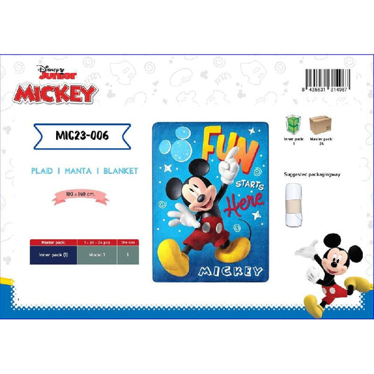 PRESTIGE HOME PLAID DISNEY MICKEY 006