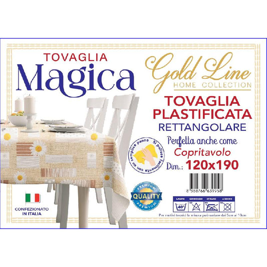 GOLD LINE TOVAGLIA MAGICA GENERICA PLASTIFICATA CM.120X190