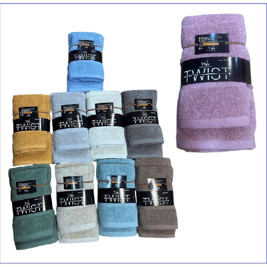 MASTRO BIANCO TWIST ASCIUGAMANI SPUGNA 1+1 ASSORTITA