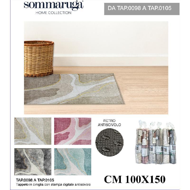 PREZIOSA SOMMARUGA TAPPETO IN CINIGLIA CM.100X150 TAP0104