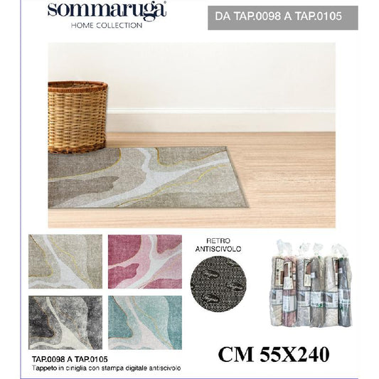 PREZIOSA SOMMARUGA TAPPETO IN CINIGLIA CM.55X240 TAP0101
