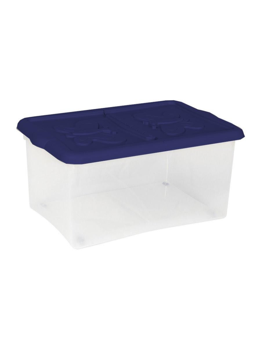 DUPLAST STORAGE BOX ROLLING CM.60X40X28 COPERCHIO COLORI ASSORTITI