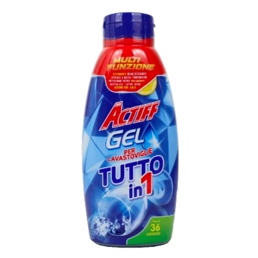ACTIFF GEL LAVASTOVIGLIE TUTTO IN 1 36 LAVAGGI 720ML LIMONE