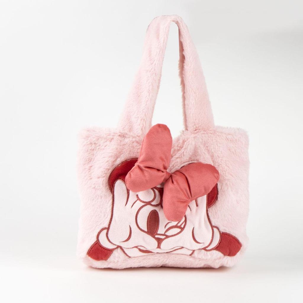 CERDA' MINNIE BORSA CON MANICI IN PELUCHE