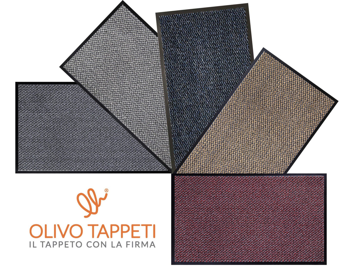 OLIVO ZERBINO ASCIUGAPASSO CM.60X90 BLU