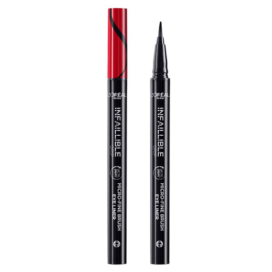 L'OREAL INFAILLIBLE GRIP MICRO-FINE BRUSH EYELINER LIQUIDO 36H 01 OBSIDIAN