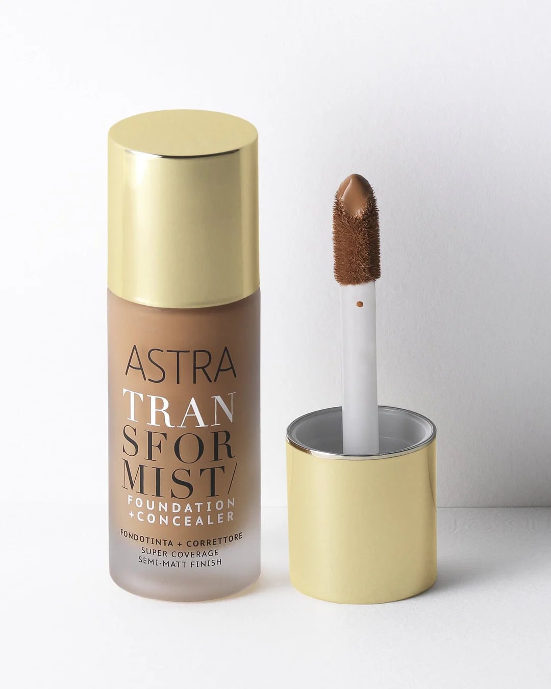 ASTRA MAKE-UP TRANSFORMIST FONDOTINTA + CORRETTORE 006N MOCHA