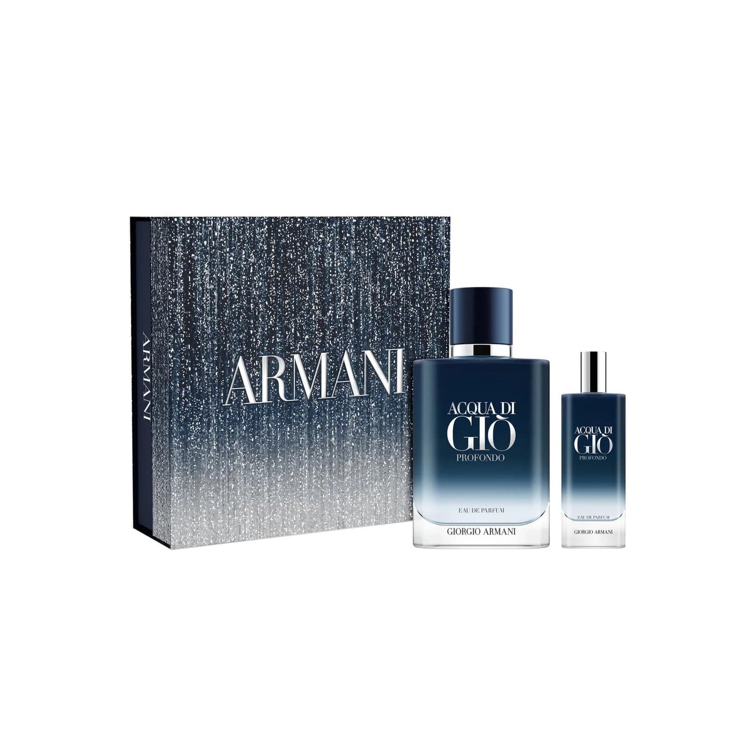GIORGIO ARMANI ACQUA DI GIO' PROFONDO CONFEZIONE EDP 100ML + EDP 15ML