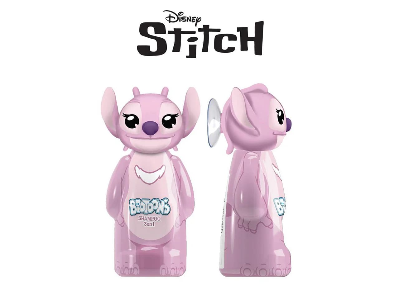 DISNEY STICH ANGEL 3D BAGNOSCHIUMA 3IN1 300ML CON VENTOSA