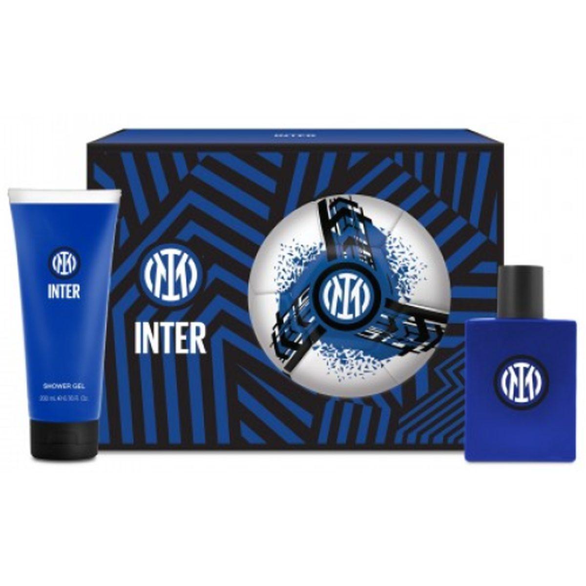 INTER CONFEZIONE REGALO EDT 100ML + SHOWER GEL 200ML + PALLONE