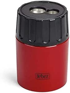 SPIL TEMPERAMATITE AKUTO BRILLO 2 FORI METALLO CON CONTENITORE