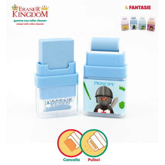 SPIL GOMMA CON CLEANER ERASER KINGDOM